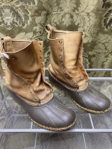 Vintage LL Bean Boots Hunting Duck Men's Size 11 M