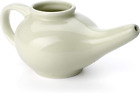 Aromatic Salt Premium Ceramic Neti Pot, Green