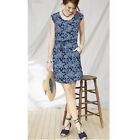 Cabi Women's Blue Floral Java Dress Size Small Style #5265