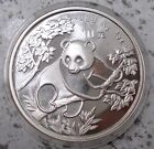 1992 CHINESE SILVER PANDA LARGE DATE VARIETY! BU+++ CONDITION!