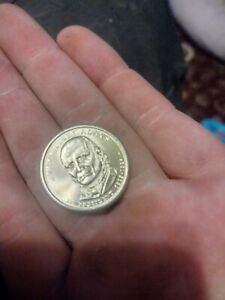 2008 D John Quincy Adams Presidential Dollar Coin $1