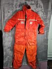 Stearns Orange Coast Guard Anti-Exposure Suit/Coveralls Model IFS-580 I Size M