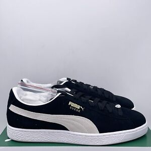 NEW Puma Suede Classic XXI 21 Low Black Training Sneakers 374915-01 Mens Size 13