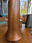 Benedict Studio Tall Corseted Hammered Copper Vase - 11
