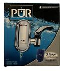 PUR FM-3700 Faucet Water Filtration System 1 Mount + 1 Filter - Chrome (NEW)