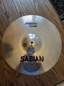 New ListingSabian 16inch AA Bright crash cymbal