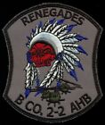 US Army Renegades B Co 2-2 AHB Assault Helicopter BN Patch MMP