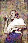 Phil Collins of Genesis 12x18in Poster, PHIL COLLINS GENESIS Print Free Shipping