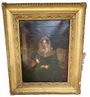 Charles Baxter Circle Of Exquisite Antique English Portrait Oil  Painting 1800’s