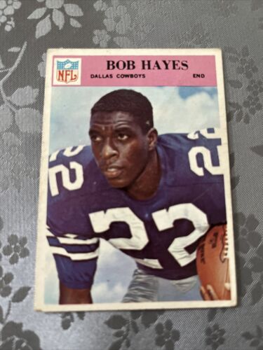 1966 Philadelphia #58 Bob Hayes RC VG-EX
