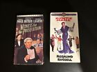 Witness For The Prosecution Auntie Mame VHS Tapes
