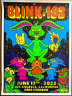 New ListingSIGNED BLINK 182 Los Angeles CA June 2023 OFFICIAL DAYGLO AP POSTER S/N #27/50