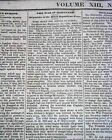 Rare CONFEDERATE Greneda MS Miss. w/ Battle of ANTIETAM Civil War 1862 Newspaper