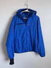 Baubax Mens Water Resistant Travel Jacket Blue Insulated Size M EUC