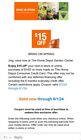 New ListingHome Depot Coupon - $15 Off $100 Purchase w/HD Card In Store & Online Exp 6/1