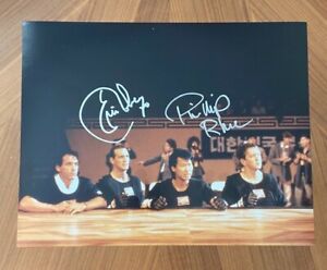* ERIC ROBERTS & PHILLIP RHEE* signed 11x14 photo * BEST OF THE BEST * PROOF * 2