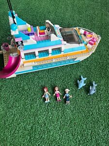 LEGO FRIENDS: Dolphin Cruiser (41015) with Manuals, Dolls, Dolphins, no Jet Ski
