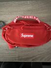 NEW Supreme Adjustable Waist Bag RED  SS18 100% Authentic 0888977304365