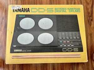 Yamaha DD-5 Digital Drums Midi vintage Drum Machine in Box