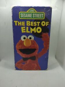 THE BEST OF ELMO Vhs Video Tape 1994 Sesame Street Muppets CTW Jim Henson