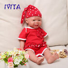 IVITA 19'' Soft Silicone Reborn Baby Girl Handmade Full Body Silicone Baby