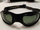 Price Drop Wiley X Motorcycle Riding Sun Glasses Black Frame And Strap