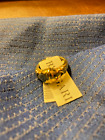 NWT BULGARI 18K YELLOW GOLD RING SIZE 5.5 (RESIZEBALE) MADE IN ITALY NO RESERVE