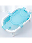 Baby Bathtub Net Portable Infant Bathing Tub Mini Non-Slip Kids Recline Support