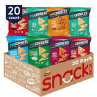 PopCorners Gluten Free Popped Corn Snacks, Sampler Variety Pack, 1 oz Bags,