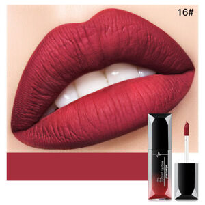 17Colors PUDAIER Long Lasting Waterproof Velvet Matte Lipstick Liquid Lip Gloss‹