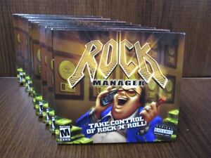 Video Game PC Wholesale Lot of 10 Rock Manager NEW SEALED Jewel