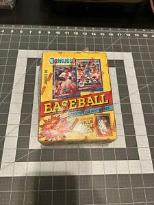 1991 Donruss Baseball Series 1 BOX 36 Wax Packs Sealed Box