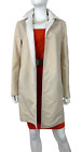 Akris $3K 4 6 US 40 IT 34 D S M White Cotton Reversible Jacket Coat Runway Auth