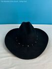 Stetson Stallion Men's 2x Black Felt Cowboy Hat Size-7 1/4