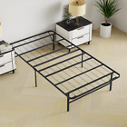 Metal Platform Bed Frame - Twin Size - 14 Inch Mattress Foundation B
