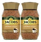 Pack of 2 - Jacobs Cronat Gold Instant Coffee 100g  - 2 jars of 100g each