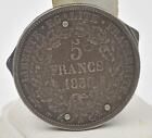 Vintage Eloi Pernet Silver 1850 French Franc Blade coin Knife Blade & File