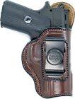 Max Carry Brown Leather IWB Gun Holster for Kimber Ultra Carry II/2