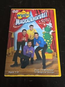 The Wiggles Magical Adventure Wiggly Movie DVD with Original Cast and Cover Case
