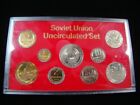 Russia Soviet Union 1988 Uncirculated Set 9 Coins