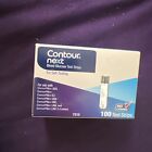 100  Contour-Next Glucose Test Strips, 100 Count  exp 10-24-to 1/25 Good Box