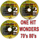 70's 80's Chartbuster Vol-5121 KARAOKE 3 CD+G NEW DISCS in WHITE SLEEVES
