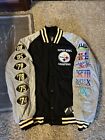 NWT NFL Pittsburgh Steelers 6 time Super Bowl Champion Varsity Jacket Size XL