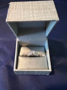 5/8 Karat Ladies Zales Diamond Engagement Ring Size 6 - Preowned