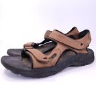 Dunham Outdoor Adjustable Hiking Sandal Mens Size 13 S3005BR Brown Black