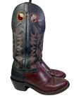Vintage Knee High Buckaroo Western Cowboy Boot Men size 11 D