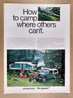 1968 Jeep Jeepster Commando Apache Mesa Camper vintage print Ad