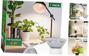 Plant Light for Indoor Plants, Full Spectrum LED Grow Light Bulb, 5w E26 (Rw)