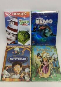 Lot of 3 Disney & 2 Dr.Seuss Movies [RE-SEALED]™