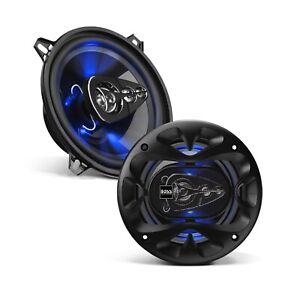 BOSS Audio Systems BE524 5.25” 225 W Car Speakers - Coaxial, 4 Way, Full Range